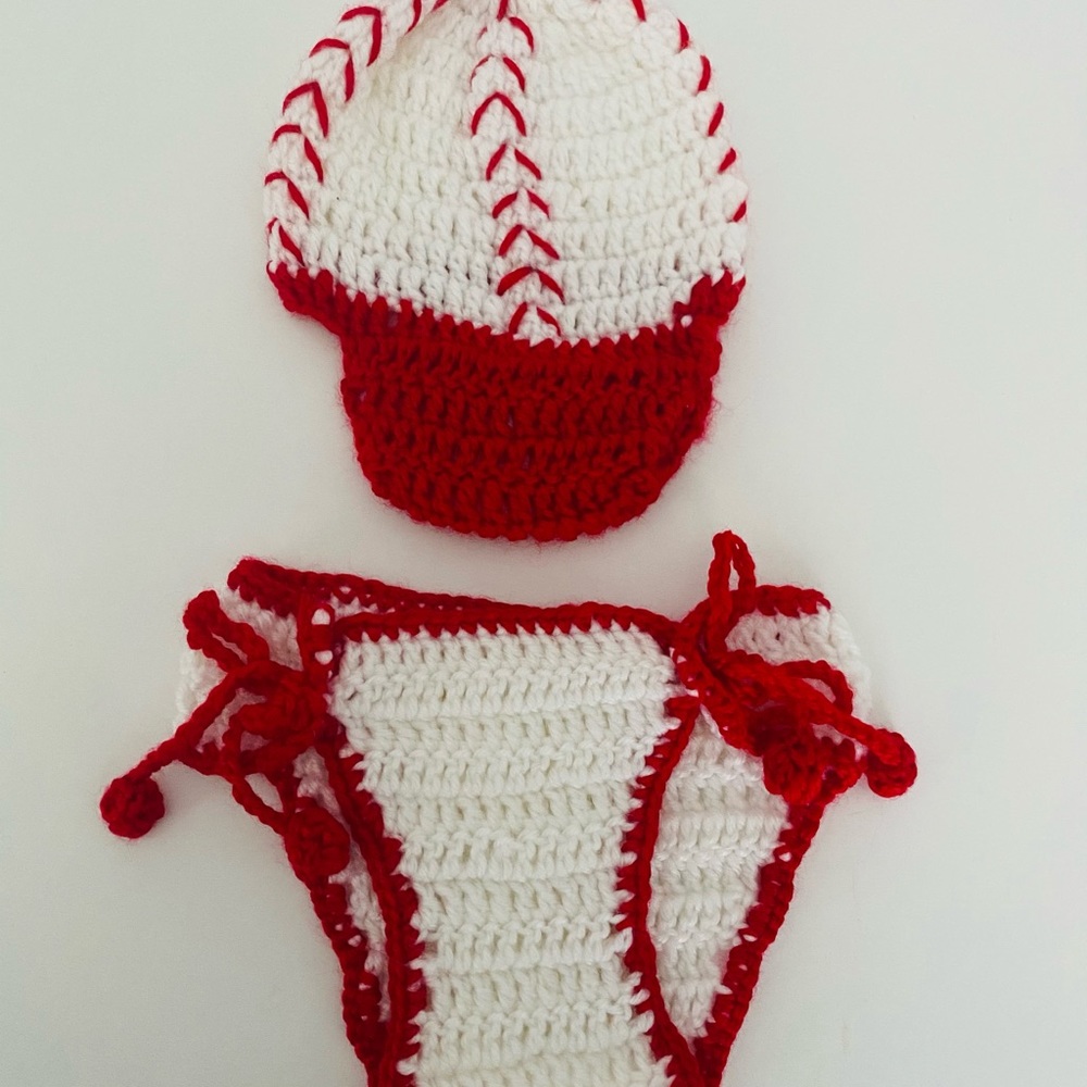 Infant baseball costume